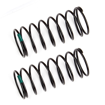.Associated 12mm Front Shock Springs, green (3.10 lb, L44mm) (2)