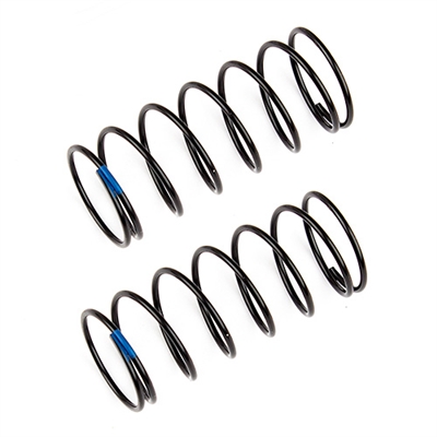 Associated RC10B6.1 Front Shock Springs, blue (3.90 lb, 44mm) (2)