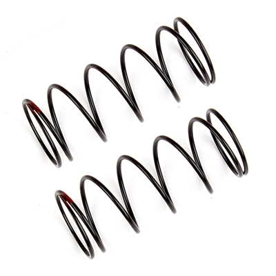 Associated RC10B6.1 Front Shock Springs, red (4.60 lb, 44mm) (2)