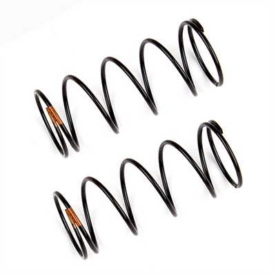 Associated RC10B6.1 Front Shock Springs, orange (5.10 lb, 44mm) (2)