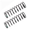 Associated RC10B6.1 Rear Shock Springs, green (1.80 lb, 61mm) (2)