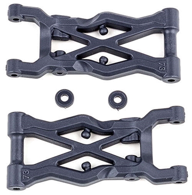 Associated RC10B6.2 Rear 73mm Suspension Arms, hard