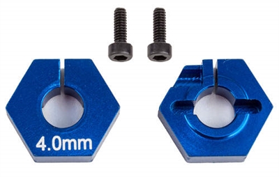 Associated RC10B6.2 Clamping Wheel Hex Hubs, 4mm