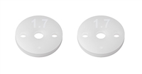 Associated FT 13mm Shock Pistons, 2.5mm, 2x1.7