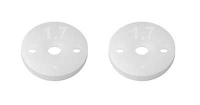 Associated FT 13mm Shock Pistons, 2.5mm, 2x1.7