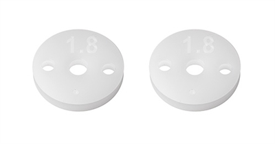 Associated FT 13mm Shock Pistons, 2.5mm, 2x1.8