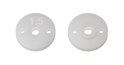 Associated FT 13mm Shock Pistons, 2.0mm, 2x1.5