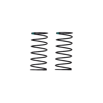 Associated 13mm Front Shock Springs, Green 3.1 lb/in, L44, 7.5T, 1.2D