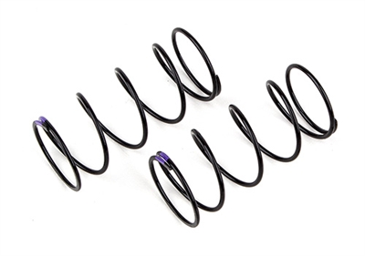 Associated RC10B6 13mm Front Shock Springs, purple 4.6lb/in