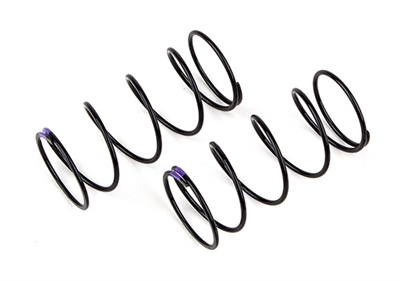 Associated 13mm Front Shock Springs, purple 4.6lb/in, L44, 5.75T, 1.2D