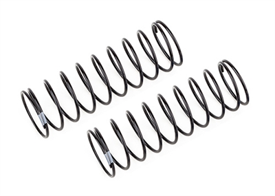 Associated 13mm Rear Shock Springs, gray 2.0lb/in, L61, 10.5T, 1.2D