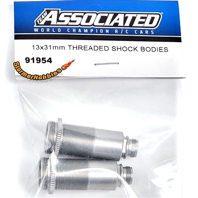 Associated 13x31mm Threaded Shock Bodies (2)