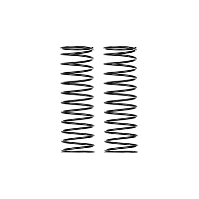 Associated 13mm Rear Shock Springs, Black 1.7 lb/in, L61, 12.5T, 1.2D