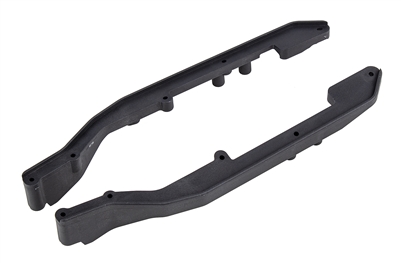 Associated RC10B6.4 FT Side Rails, carbon