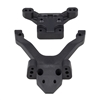 Associated RC10B6.4 FT Top Plate and Ballstud Mount, carbon