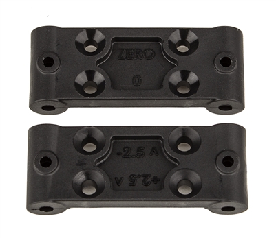 Associated RC10B6.4 Front Bulkhead Set, 0 and 2.5 deg.