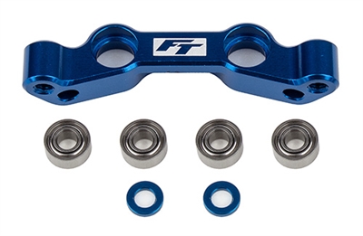 Associated RC10B6.4 Steering Rack, blue aluminum