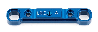 Associated B64 LRC Arm Mount A, blue aluminum