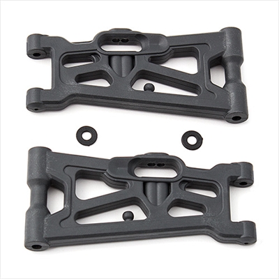 Associated B64 Front Suspension Arms, Hard (2)