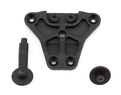 Associated B64 Front Top Plate and Body Posts