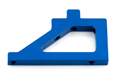 Associated B64 Servo Mount, blue aluminum