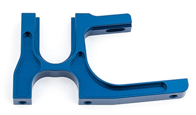 Associated B64 Motor Mount, blue aluminum