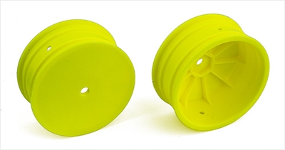 Associated B64 Front 2.2" Yellow Rims with 12mm Hex