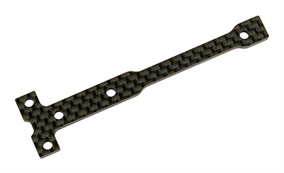 Associated RC10B74 Front Chassis Brace Support, carbon fiber