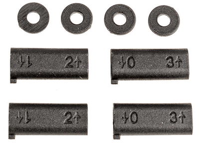 Associated RC10B74 Rear Hub Inserts