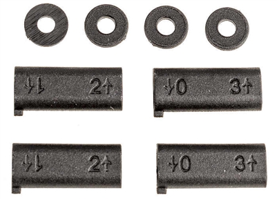Associated Rear Hub Insert Set