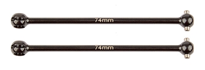 Associated RC10B74 Front CVA Bones, 74mm (2)