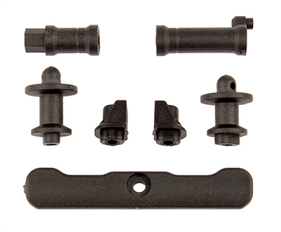 Associated RC10B74 Bumper and Post Set