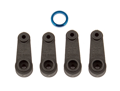 Associated RC10B74 Servo Horns (4 sizes)