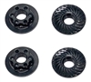 Associated B74.1/B6 Low Profile M4 Nuts