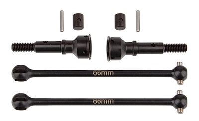 Associated RC10B74.1 Rear CVA Set, 66mm