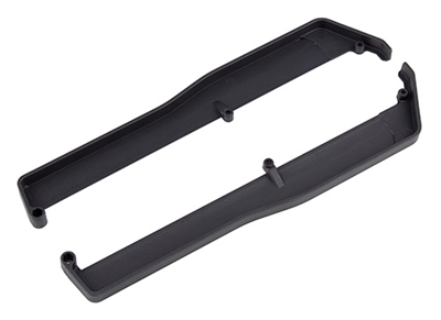 Associated RC10B74 FT Side Rails, carbon