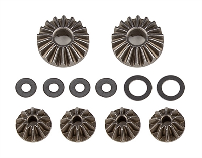 Associated RC10B74 FT LTC Differential Rebuild Set, metal