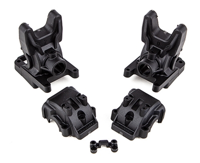 Associated RC10B74.2 Front Gearboxes, 0 and 2 Diff Heights