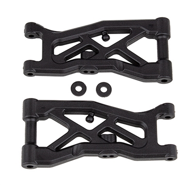 Associated RC10B74.2 Front Suspension Arms, gull wing