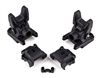 Associated RC10B74.2 FT Front Gearboxes, 0 and 2 Diff Heights, carbon