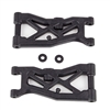 Associated RC10B74.2 FT Front Suspension Arms, gull wing, carbon (2)