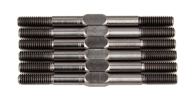 Associated RC10B7 FT Titanium Turnbuckle Set, M3.5mm