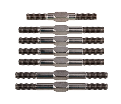 Associated RC10B74 Titanium Turnbuckle Set, 3.5mm