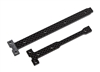 Associated RC10B74 Stiff Chassis Brace Set, carbon