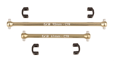 Associated RC10B74.2 Center Dogbone Set, aluminum