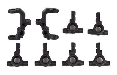 Associated RC10B7 Caster and Steering Blocks