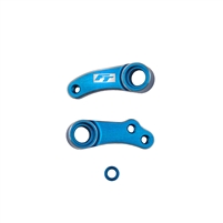 Associated RC10B84 FT Aluminum Steering Bellcranks, Blue