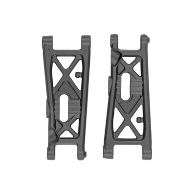 Associated RC10B7.1 FT Front Suspension Arms, Carbon