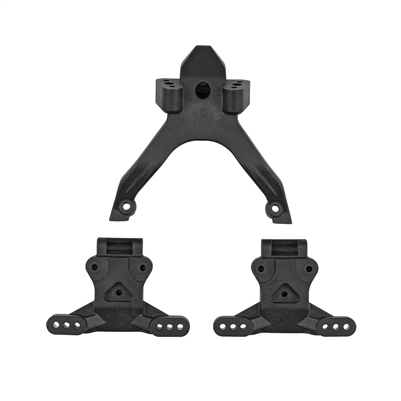 Associated RC10B7.1 Top Plate And Ballstud Mounts