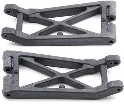 Associated B4 Rear A-Arms, Carbon (2) 